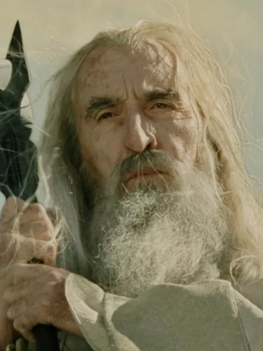 Saruman — Christopher Lee
